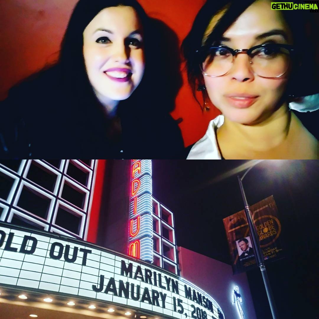 Sandra Rosko - 690 Likes - Had an amazing evening finally seeing @marilynmanson live last night with @bluepisceslove! What an amazing way to celebrate #mlkday ❤ #onelove, everyone! ❤🎭🎤🌈🌠