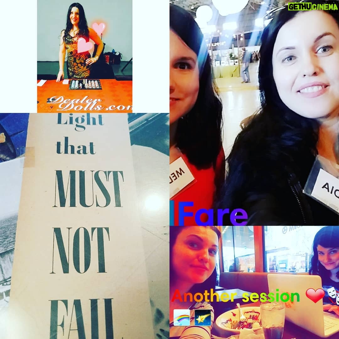 Sandra Rosko - 502 Likes - Had a blast this week with @sandramiska @dealerdolls #PPLAFoodFare ❤🎭🎬⌨🌈🌠 Watching the #oscars now too #FTW! Congratulations to all the winners and nominees! #livingthedream