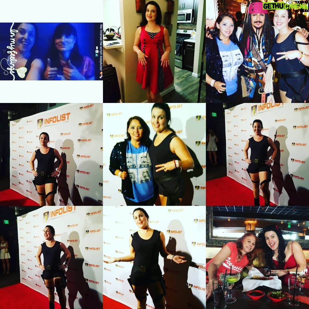 Sandra Rosko Instagram - A lot coming to fruition lately! Finally finished that screenplay I can't wait to make with @sandramiska! Finished #morecakemovie with @kattking310 @bryan_sapphire @darkfootageent! Got my hair the way I like it again thanks to @gluckamiri! & @comic_con is next week! Pre bash party got me and @bluepisceslove ready! #staytuned! ❤🎭🎬🌈🌠