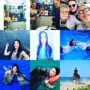 Sandra Rosko Instagram - This past month I confirmed that dreams do come true! From finally attending @festivaldecannes (and selling a movie that I produced and starred in while there! Check out #detonation, a film I sold last year that I also produced and starred in!), to finally swimming with dolphins, to riding a beautiful horse through the jungle and galloping on the beach, to being a free US citizen, I'll be sharing more of these photos for a long time coming! Very special thanks to everyone who made it all possible! I love you all and hope that you had an amazing month as well! #staytuned #dreamsdocometrue #happymemorialday #onelove www.imdb.me/sandrarosko ❤🎭🎬🌠