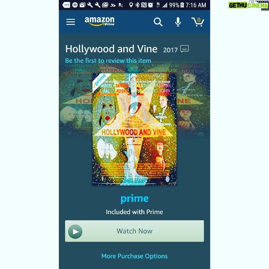 Sandra Rosko - 574 Likes - Received word this morning that #hollywoodandvinethemovie is now available on @amazon! UK too! Watch it now and see the truth for yourself! On that note... "Hollywood and Vine" was written and directed by a man who worked for the CIA, where he discovered the solution to poverty which he brought to the CIA, and was then promptly terminated... So he made a movie about his discovery. It's definitely worth checking out. See for yourself! #onelove ❤🎭🎬🌈🌠