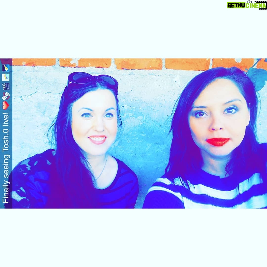 Sandra Rosko - 1.1K Likes - The episode of @daniel_tosh that @bluepisceslove and I sat in on airs tonight! #staytuned ❤🎭🎬🌈🌠