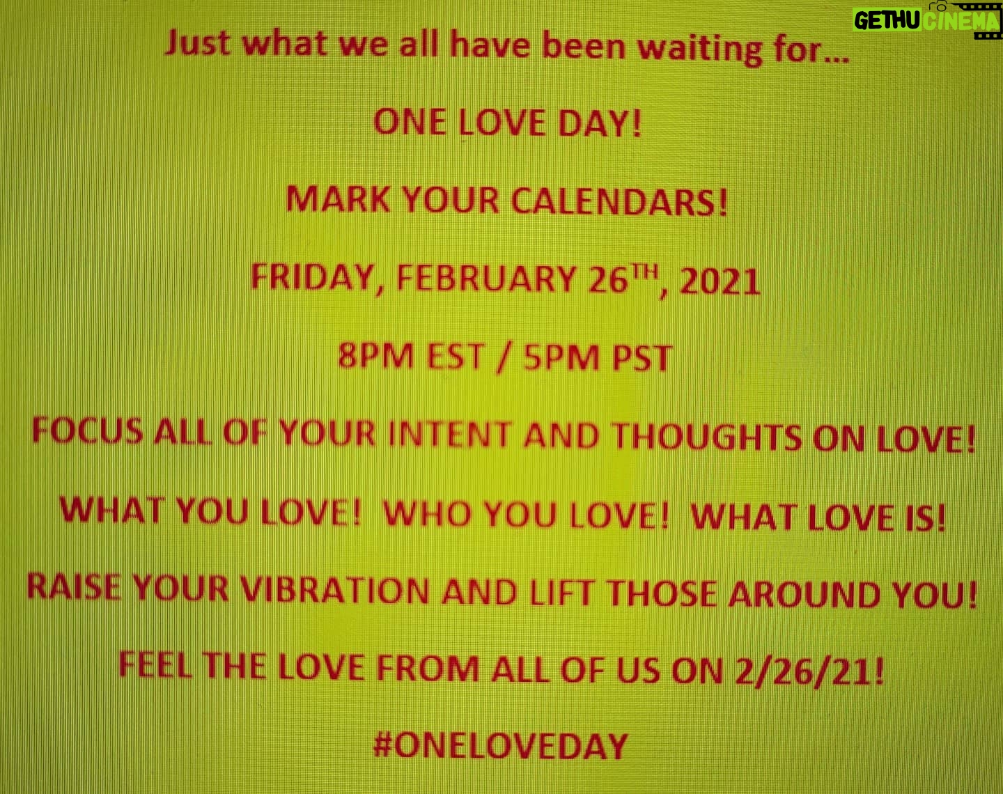 Sandra Rosko - 1.4K Likes - Yaaay! 🎉 See you there! 🥰 #onelove 🌈 #oneloveday ❤ #positivevibes