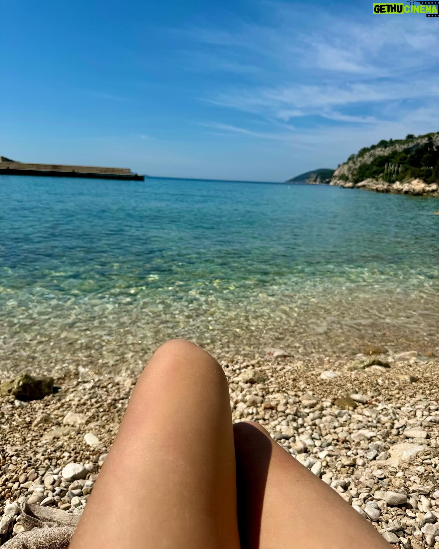 Sanela Diana Jenkins Instagram - sun ☀️ and adriatic sea 🌊 forever my favorite vibe 😊🙏