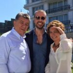 Sanem Çelik Instagram – Tarık abim ile setteydik, Bahadır’cığım da ziyaret etti bizi o gün 🤗
