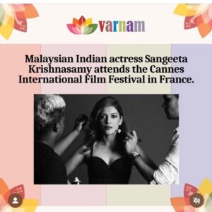 Sangeeta Krishnasamy Instagram - Thank you @varnammalaysia & @sinardailymy ❤️