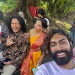 Sangeeta Krishnasamy Instagram - Hehe #yongsari #komedi #chandramukhiakanmuncul #seram #tiber @kei_ramoss @brriyanjohn.official
