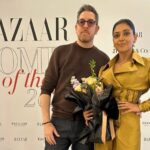 Sangeeta Krishnasamy Instagram - Thank you @harpersbazaarmy for celebrating Women in Cinema, most importantly for celebrating diversity, because this is who we are. Never dreamt of standing among these iconic women but it happened, an honour that'll stay warm in my heart forever! ❤😱 Photographed by @ttfga for #harpersbazaarmy #harpersbazaar #harpersbazaarmy #womenincinema #womenoftheyear2022 Makeup & Hair @kevinlee_________ @khirkhalid 🥰 Outfit @nuritaharith Jewellery @tiffanyandco