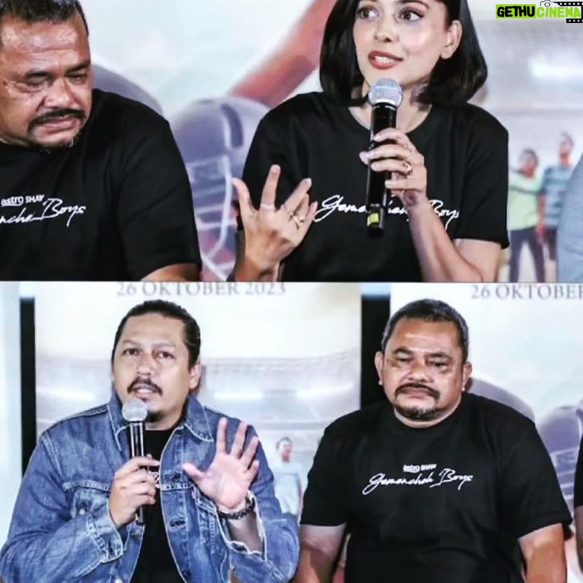 Sangeeta Krishnasamy Instagram - Coming to you next week! A story of a legendary teacher and his kids who defied all odds and became national champions. #gemenchehboys #cikguazman #therealheroes #gemenchehmegah #astroshaw #solpictures @pekin7words
