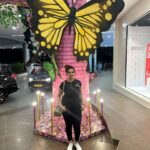 Sangeetha V Instagram – Splendid evening ✨✨@redin_kingsley