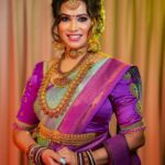 Sangeetha V Instagram - A pleasant bridal makeover @_bloom_beauty_studio captured by @sahin_focuslab 💓💓💓.