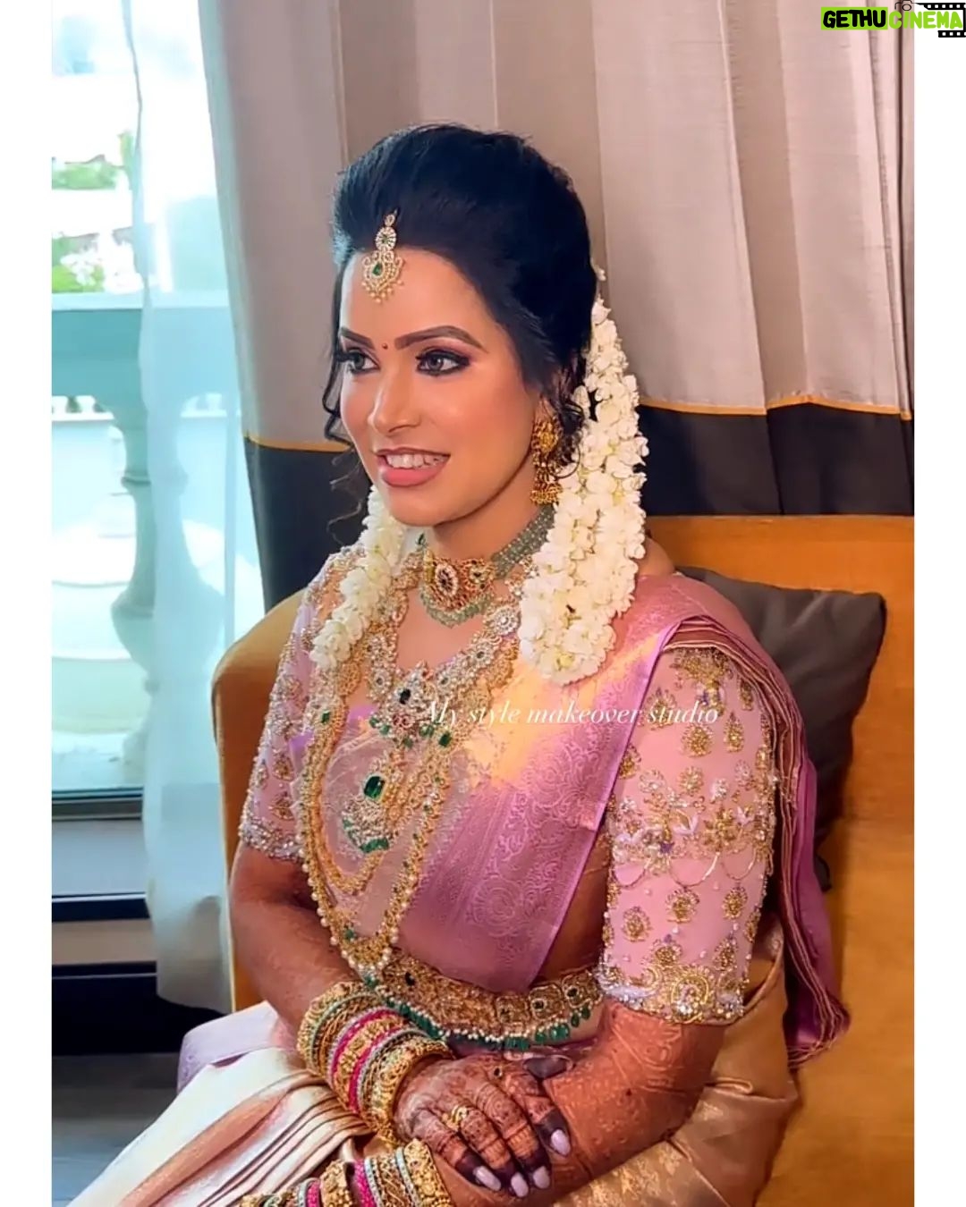 Sangeetha V Instagram - π΅ππππππ π΄ππππ π πΎππππ ππππ ππππ π©ππππππππ ππππ π πΊππππ π«πππ πΈπβ€οΈπ₯» . Featuring model @sangeetha.v.official Makeover @mystylemakeover_studio Hairstylistπ©βπ€ @mahi_hairdo Teamπ @divya_make_up_artistry Jewelsπ @chennai_jazz Designer @frontiers_fashion_lounge Capture πΈ @silvan__photography . #SangeethaKingsley #gettingmarried #Sangeetha #Mahihairdo #mystylemakeover #Bridalmakeup #Bridaljewellery #Actress #Chennaimakeupartist #chennaidiaries #chennaijazz #jewelsoftheday #frontiersfashionlounge #Celebrityhome_