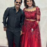 Sangeetha V Instagram - ❤️🖤❤️🖤❤️❤️🖤 Thanks for this attractive and unique costume for both of us in our favorite color from @frontiers_fashion_lounge and gorgeous jewelry from @fineshinejewels 🖤❤️