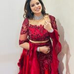 Sangeetha V Instagram - ❤️🖤❤️🖤❤️❤️🖤 Thanks for this attractive and unique costume for both of us in our favorite color from @frontiers_fashion_lounge and gorgeous jewelry from @fineshinejewels 🖤❤️