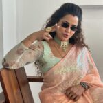 Sangeetha V Instagram - Jewelery has the power to be the one little thing that makes you feel unique ⭐️⭐️⭐️ thank for this wonderful jewelry from by @fineshinejewels