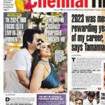 Sangeetha V Instagram - Our first exclusive interview with @timesofindia 💕💕💕Greeted with wonderful story to have a nice year ahead😍😍 Being a powerful supporter- My family,friends and fans makes best year in 2023 and blessed to step in 2024 Finally we wishing you all a happy new year 🥳@redinkinsely