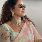 Sangeetha V Instagram - Jewelery has the power to be the one little thing that makes you feel unique ⭐️⭐️⭐️ thank for this wonderful jewelry from by @fineshinejewels