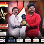 Sangeetha V Instagram – Redin Kingsley proudly accepts the ‘Best Actor In a Comedy Role 2023’ award from Dance Master Sridhar at #GalattaGoldenStars2024 🏆🌟 

#RedinKingsley #Sangeetha #Sridhar @sangeetha.v.official @redin_kingsley @choreographer_sridhar @gtholidays.in @ramrajofficial @jeyachandrantextiles #Maxgold @sunland_kitchen @terrenum_ad @femi9official @suprememobiles @topivappabiriyani_ @meatandeatindia @sweetnandhiniee @saverahotelchn @boomcarschennai