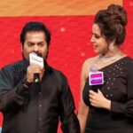 Sangeetha V Instagram - Such as Amazing moments in Behindwoods gold Halloffame 2023 with his Black hearts Couple #Sangeethakingsley . Inframe actress @sangeetha.v.official Makeupartist💄👩‍🎤 @mahi_hairdo Jewels @fineshinejewels Costume designer @dharaniofficialpage .. #Sangeetha #Redinkingsley #BehindwoodsGoldhalloffame #Sangeethav #Chennaimakeupartist #Fineshinejewels #Bridalmakeup