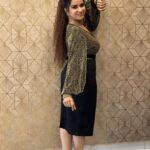 Sangeetha V Instagram - Thanks for this beautiful gift from my Frd ❤️this costume gave make me more high and fabulous by the hairdo by @dillu_hairstyles_786 and @lagom_salons