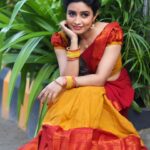 Sangeetha sai Instagram - Because its trending...nalla irukku la 😜😜😜 @arunstudioclickz @dorabridalstudio @shape_of_you__by_bk