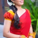 Sangeetha sai Instagram - ❤️❤️❤️❤️ #sangeetha @sowmisclassymakeovers @dorabridalstudio @arunstudioclickz @shape_of_you__by_bk
