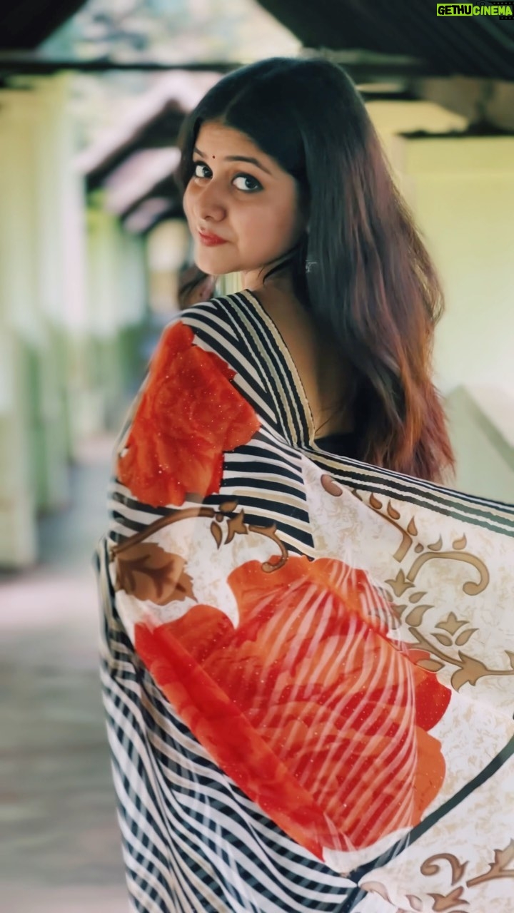 Saniya Babu Instagram - Saree drapping: @sareedrapesbymekha