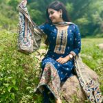 Saniya Babu Instagram - Outfit : @florals_womens_hub ❤️we should live for peace and happiness