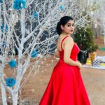Saniya Babu Instagram - Feeling the Christmas spirit❤️ costume : @jaanvi_designz