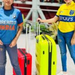 Saniya Babu Instagram - Sports mood 🥰 EKM ✈️ TVM #india #cricket #keralablasters #manjappada #football #isl #t20