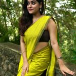 Saniya Babu Instagram - Aradhyaa😜🥰 saree drapping : @sareedrapesbymekha pic : @nandu______rajeev