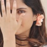 Sanjana Krishnamoorthy Instagram - ☁️🧚🏻‍♀️ state of mind @vastara_thelabel @thatmadraskaran @priyanka_the_makeupartist