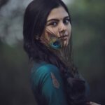 Sanjana Krishnamoorthy Instagram - 🦚 @vastara_thelabel @thatmadraskaran @noormakeup_mehndi