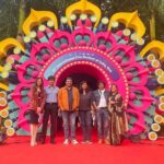 Sanjana Krishnamoorthy Instagram - Special preview at @iffigoa ✨ @pushkar.gayatri @andrewxvasanth @aparnapurohit #sjsuryah @primevideoin #vadhandhi #vadhandhionprime —— Styled by @deekshitanikkam 🫶🏻