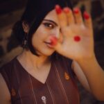 Sanjana Krishnamoorthy Instagram - 🪬 @vastara_thelabel @thatmadraskaran