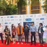 Sanjana Krishnamoorthy Instagram - Special preview at @iffigoa ✨ @pushkar.gayatri @andrewxvasanth @aparnapurohit #sjsuryah @primevideoin #vadhandhi #vadhandhionprime —— Styled by @deekshitanikkam 🫶🏻