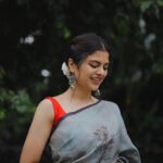 Sanjana Krishnamoorthy Instagram - Wearing @rajmahal_official 🪷 . @thatmadraskaran