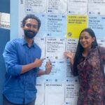 Santhy Balachandran Instagram - Ennennum is my fourth film to have been showcased at IFFK — and the one I am most proud of. In the four years I journeyed with this film — from audition to premiere — it served as a beacon of hope, reminding me of what is possible when a small team of committed individuals give their best to realise a creator’s vision. Ennennum would not have materialised if not for the one-woman army behind it: writer, director, producer and production designer — Shalini Ushadevi. Despite multiple obstacles and extended delays, Shalini resolutely built (and rebuilt) the project ground up, and assembled an incredible team of collaborators. The two weeks we spent shooting the film in January this year were the happiest I have ever been on a set. We had a tight schedule and several constraints, but there was a sense of conviction and camaraderie that sustained us. Devi was a challenging character to play — the kind that comes along only once in a while. I’m fortunate that I had these lovely, talented people around to help bring her to life, and am grateful that we all got to hang out again for a week, sharing Ennennum with family, friends, and the discerning audience at IFFK. Thank you for this most rewarding experience, Shalu. And a special shout out to @pikkoo for being the best kind of co-actor: gifted, generous and kind. Here’s hoping the film finds more of its people as it continues its journey in the new year 💫 #ennennum #iffk #iffk2023