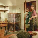 Santhy Balachandran Instagram - My Gulmohar journey began with a set of auditions filmed in my bedroom in the thick of the pandemic. I am forever thankful to @eeshitnarain for remembering me from a blink and miss role I did in a music video he shot in 2017, and putting me on the radar of @dilipkhussro and team who were then casting for the film. The universe does work in mysterious ways! I remember reading the pitch deck the team shared and not just being impressed with the sensitivity with which Reshma’s character and background had been described by @rahulchittella and @pita625 ,but also being excited about the prospect of setting foot in a new industry in the company of veteran actors such as Sharmila Tagore, Manoj Bajpayee, Simran and Amol Palekar — names that carry an aura all their own; names that ceased to just be names over the course of a month long shoot. Almost exactly a year later, with some of the best memories and friends I have made in my fledgeling career, I am so grateful for the sense of community Rahul created on set. This one’s for my warm, talented, generous co-actors — the legends and the legends-in-waiting — who made being Reshma Saeed so easy. I am so grateful our paths crossed on the sets of this special film 🌺 And here’s to the journey ahead! ✨ 📷: @routes_and_shoots #gulmoharonhotstar