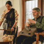 Santhy Balachandran Instagram - My Gulmohar journey began with a set of auditions filmed in my bedroom in the thick of the pandemic. I am forever thankful to @eeshitnarain for remembering me from a blink and miss role I did in a music video he shot in 2017, and putting me on the radar of @dilipkhussro and team who were then casting for the film. The universe does work in mysterious ways! I remember reading the pitch deck the team shared and not just being impressed with the sensitivity with which Reshma’s character and background had been described by @rahulchittella and @pita625 ,but also being excited about the prospect of setting foot in a new industry in the company of veteran actors such as Sharmila Tagore, Manoj Bajpayee, Simran and Amol Palekar — names that carry an aura all their own; names that ceased to just be names over the course of a month long shoot. Almost exactly a year later, with some of the best memories and friends I have made in my fledgeling career, I am so grateful for the sense of community Rahul created on set. This one’s for my warm, talented, generous co-actors — the legends and the legends-in-waiting — who made being Reshma Saeed so easy. I am so grateful our paths crossed on the sets of this special film 🌺 And here’s to the journey ahead! ✨ 📷: @routes_and_shoots #gulmoharonhotstar