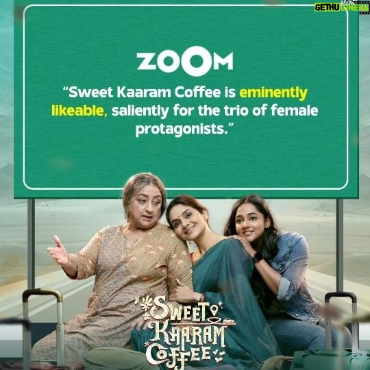 Santhy Balachandran Instagram - Thank you for all the love! From Chennai to Dharamshala, that's what kept us going! 🚙✨🗺 #SweetKaaramCoffee is now streaming on @primevideoin @primevideoin #ReshmaGhatala #Lakshmi @madhoo_rockstar @santhybee #VamsiKrishna @liontoothsocial @bejoynambiar @krishnafilmmaker @whatiswat @manju.mohan83 #GovindVasantha @sharmishta.roy #KrishnanVasant @viraj2singh @remydalai @ekalakhani #PraveenAnthony @srinivasbhuvan @thinkmusicofficial @siva_ananth @mr_makhija #KavinBabu @_balasuresh @dev.in.the.gram @alexx_onell @ayeshakapur @danixycode @karthiknetha_official @gbalaji @valentino_suren @alagiakoothan @g_man4ever_official @vinithramenon @krishnaramkumar @anita.nuthakki