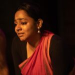 Santhy Balachandran Instagram - Roudram (Anger| Images 1,2,3) and Karunam (Pathos| Images 4,5,6). Two emotions that are often disguised as each other… Unexpressed grief often manifests as rage while unexpressed anger transmutes itself into sorrow. Both have their source in pain. But your default depends on what you have been permitted to show. For a fortnight, sheltered from a world where the expression of these emotions is policed by gender, we learned to give voice to our anger and lend tears to our grief. Thank you, Guruji. @natanakairali ☀️ 📷: @manojparameswaran #natanakairali #navarasasadhana
