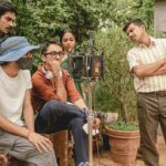 Santhy Balachandran Instagram - My Gulmohar journey began with a set of auditions filmed in my bedroom in the thick of the pandemic. I am forever thankful to @eeshitnarain for remembering me from a blink and miss role I did in a music video he shot in 2017, and putting me on the radar of @dilipkhussro and team who were then casting for the film. The universe does work in mysterious ways! I remember reading the pitch deck the team shared and not just being impressed with the sensitivity with which Reshma’s character and background had been described by @rahulchittella and @pita625 ,but also being excited about the prospect of setting foot in a new industry in the company of veteran actors such as Sharmila Tagore, Manoj Bajpayee, Simran and Amol Palekar — names that carry an aura all their own; names that ceased to just be names over the course of a month long shoot. Almost exactly a year later, with some of the best memories and friends I have made in my fledgeling career, I am so grateful for the sense of community Rahul created on set. This one’s for my warm, talented, generous co-actors — the legends and the legends-in-waiting — who made being Reshma Saeed so easy. I am so grateful our paths crossed on the sets of this special film 🌺 And here’s to the journey ahead! ✨ 📷: @routes_and_shoots #gulmoharonhotstar