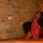 Santhy Balachandran Instagram - Bhayanakam: Fear has always been a rather challenging emotion for me to explore/express. I attribute this to a combination of my temperament and good fortune. There aren’t many things I am instinctively afraid of. And I’ve been lucky not to have experienced situations where I have felt fearful for my life. As a result, it is an emotion that I don’t have stored in my body as a somatic memory — an emotion that requires a real activation of imagination. Indebted to Venu Maash and @natanakairali for having created a space where it felt safe to experience mortal danger, and to find myself in the throes of fear. 📷: @manojparameswaran #natanakairali #navarasasadhana