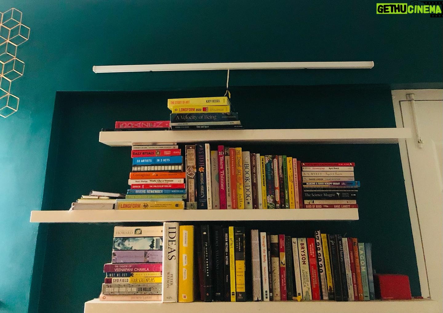 Santhy Balachandran Instagram - Every year, I go through a couple of intense bouts of reading when all I care to do is immerse myself in the pages of a book. I read furiously and feverishly. I am drunk with pleasure and power, intoxicated by the hubris of being a collaborator to the author — giving final touches to the worlds they have painstakingly created, the faces and places they have bled into existence. And then comes the lull. My books wind up stacked carelessly on top of each other, gathering dust on unreachable shelves, becoming a playground for insects of all kinds. During these months of neglect, I can barely stand to look at them. The guilt of having spent money on tomes I may never read pricks me every time my eyes wander to my shelves. And then there’s mild panic; fear that I maybe cheating myself of some sliver of insight into the human condition by ignoring a classic I already own — forget the ones on my ever expanding wish lists. I can never predict when these phases will switch. For now, my books wait. Patiently. Sans judgement. And I take to browsing through titles in secondhand shops, in the hope that one of them will break the spell, open up portals to new worlds again.