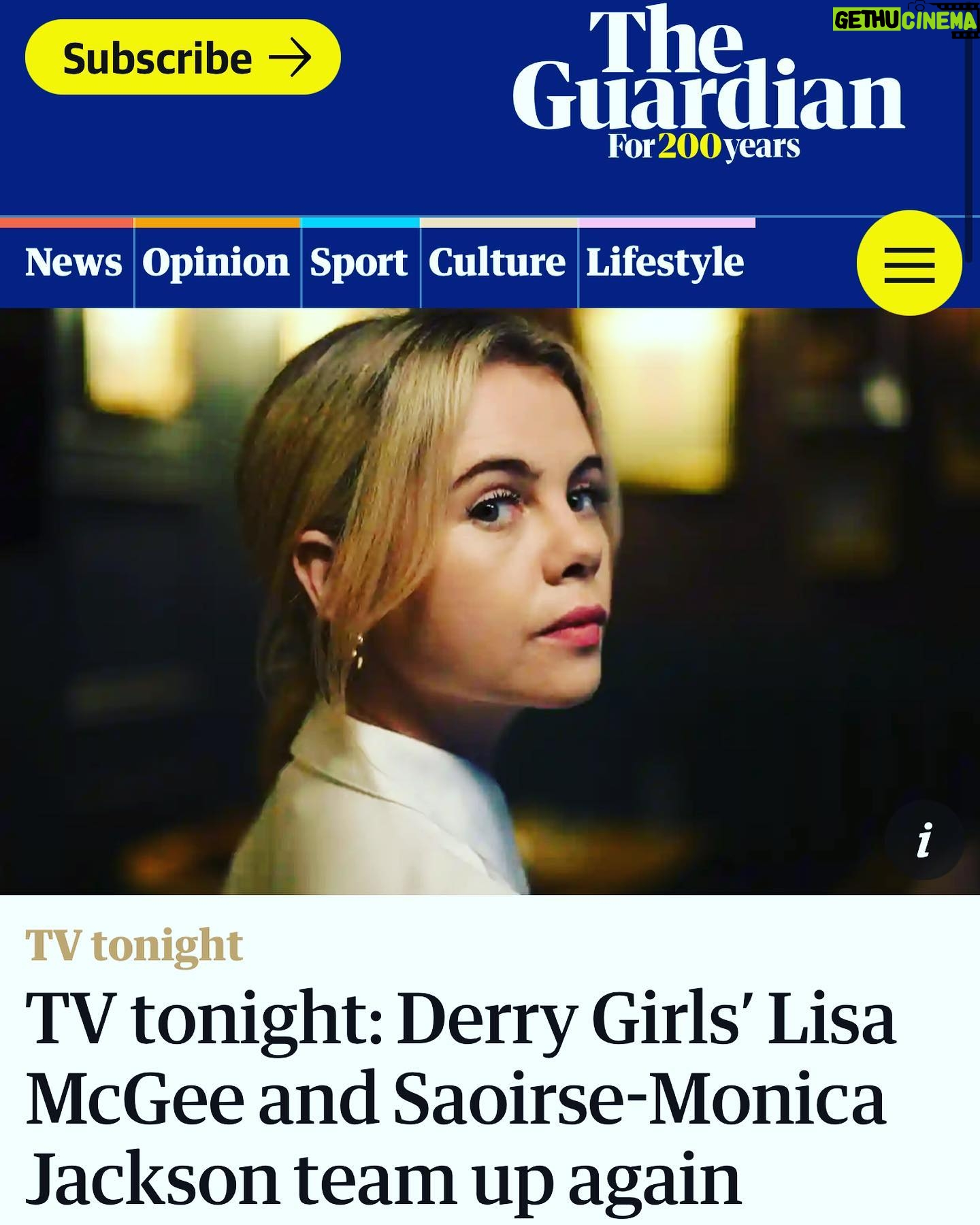 Saoirse-Monica Jackson Instagram - Here’s two things I really love, being from Derry & Lisa McGees writing, catch the very special SKINT tonight on BBC4 at 10pm 💜