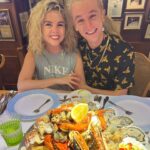 Saoirse-Monica Jackson Instagram – The most Gorgeous time away with my favourite person 💗🦐🦪☀️💋 @denissulta