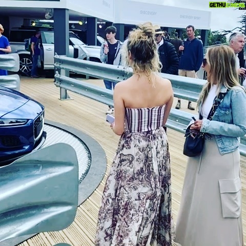 Saoirse-Monica Jackson - 25.4K Likes - Big MASSEY THANKS to @jaguarukpr & @landrover for a smasher of a weekend at @fosgoodwood & to my mate @arentyoueshita at @byrotationofficial for kitting me out and just a moment of appreciation for @denissulta for looking well fit behind that wheel ♥️🏎🖤