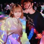 Saori Instagram - お誕生日ボーイ捕まえた〜😌 明日からダイバーシティ二日間、 お待ちしてます👋 Thanks for @teamlab.planets ✨