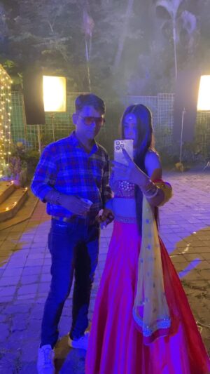 Sapna Sharma Instagram - Shoot for new upcoming series directed by @director_ssk 🥰🥰#reels #reelsvideo #reelsindia #sapnadreamqueen